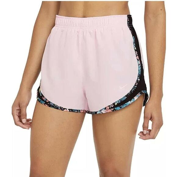 Nike Women's Pink Moisture Wicking Drawstring Shorts, Size - X-Small - Picture 1 of 2